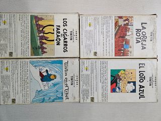 1 cintas de video VHS de Tintín