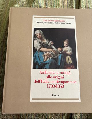 Vita civile degli italiani 1700 - 1850