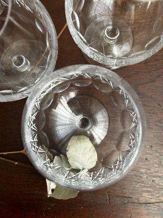 Copas de coñac vintage