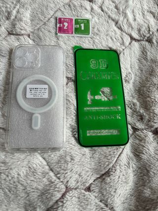 Funda+protector iphone 13pro max