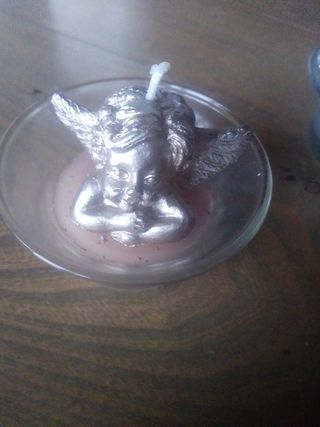 Candele a forma di angioletto