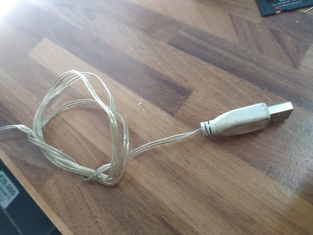 Lampada led da tavolo albero artigianale