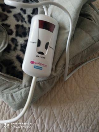 Calientapies electrico.