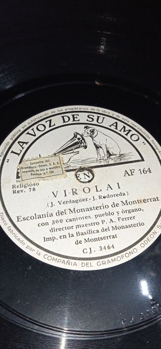 Discos de pizarra.