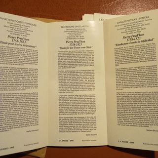 Folletos informativos de sellos fra