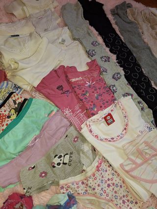 Lotto intimo bambina 6-7 anni 60 pezzi