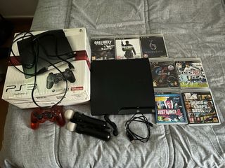 PS3 Slim + Juegos