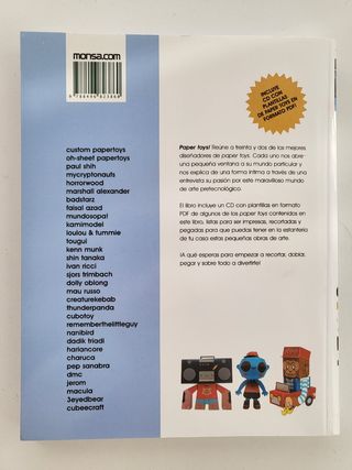 Libro Paper Toys