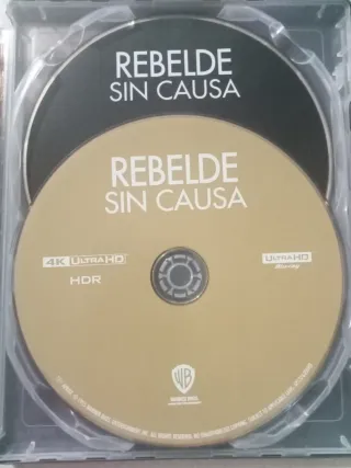 Rebelde sin causa steelbook 4k Edición rspañols