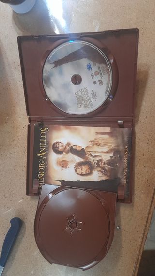 DVD el señor de los anillos las 2 torres
