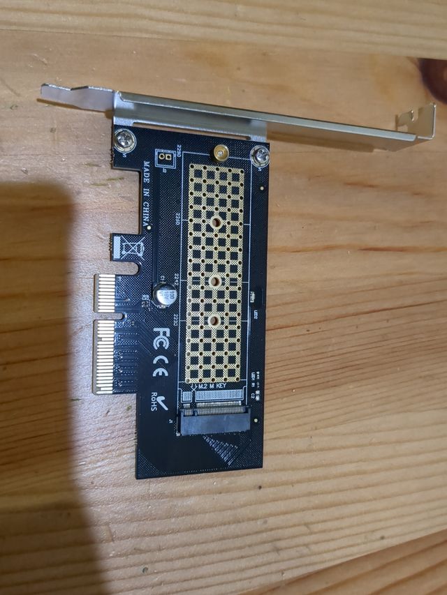 Adaptador Conceptronic PCIe a Nvme