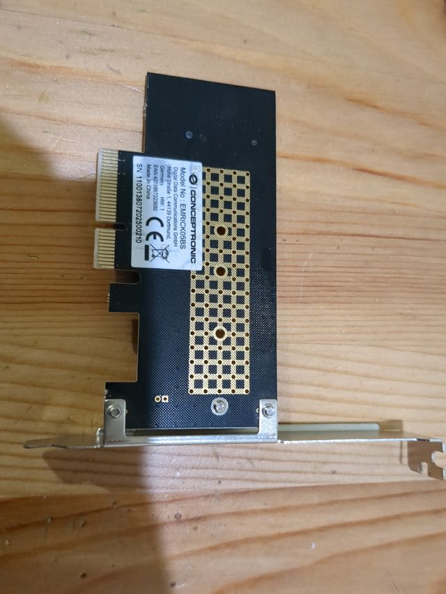 Adaptador Conceptronic PCIe a Nvme