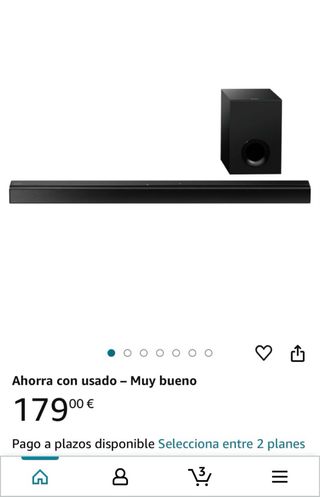 Barra de sonido Sony