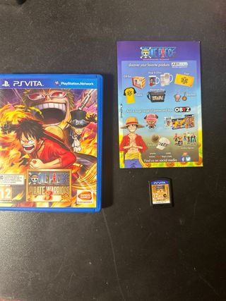 One Piece Pirate Warriors 3 ps vita