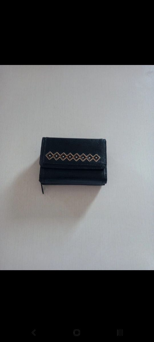 Portafoglio donna nero