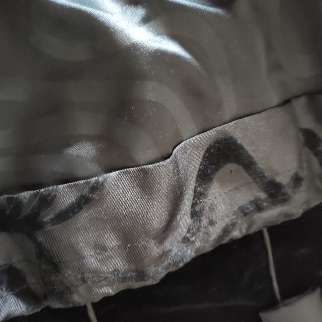 Vestido terciopelo negro vintage real