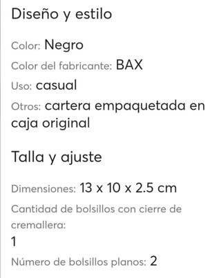 CARTERA CALVIN KLEIN