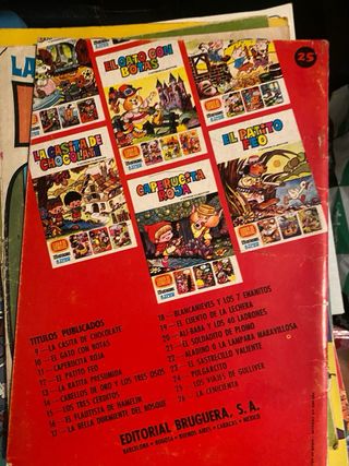 Tebeos y cuentos antiguos