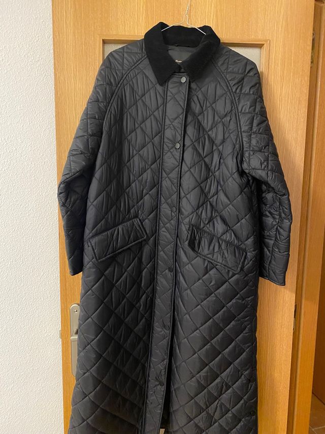 Abrigo Massimo Dutti Over Sixe largo