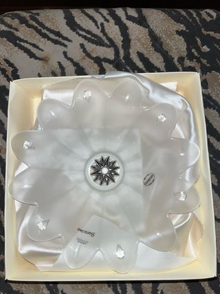 Centrotavola con dettagli in argento