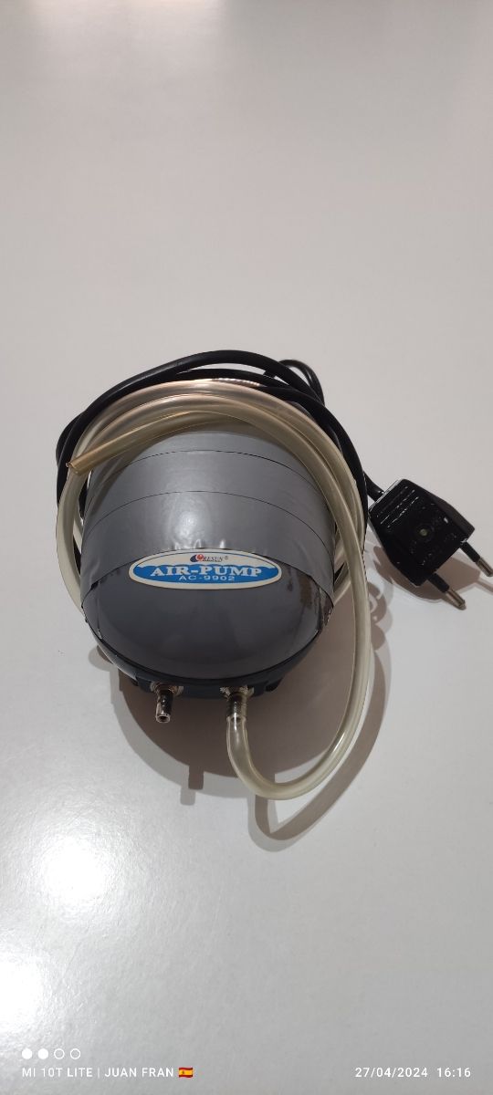 Compresor aire para acuarios