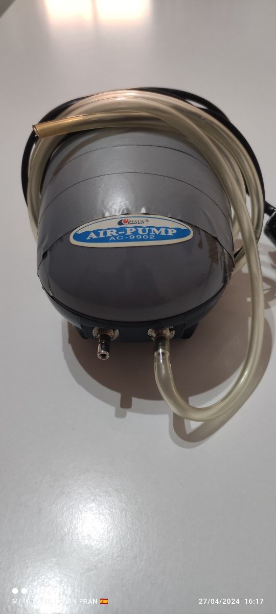 Compresor aire para acuarios