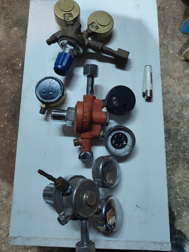 Manómetro equipos soldaduras 