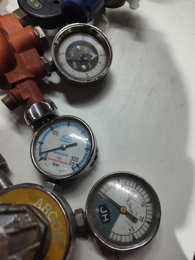 Manómetro equipos soldaduras 