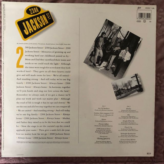 I Jackson - Jackson Street 2300. Disco in vinile