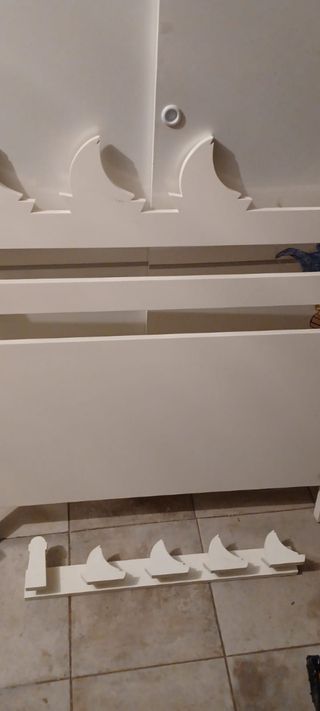 Habitación infantil de madera lacada