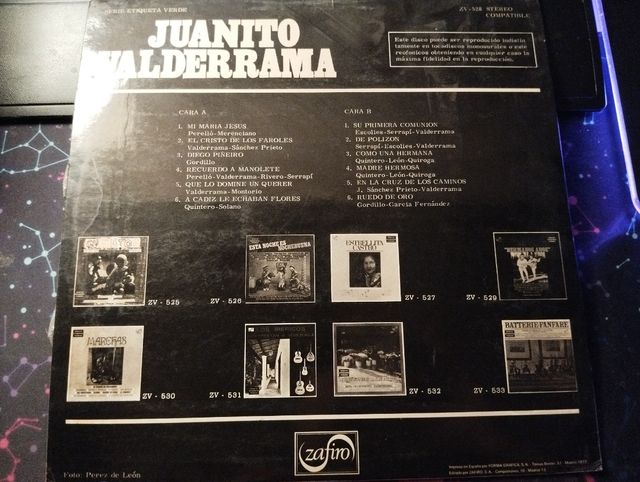 Vinilo - Juanito Valderrama