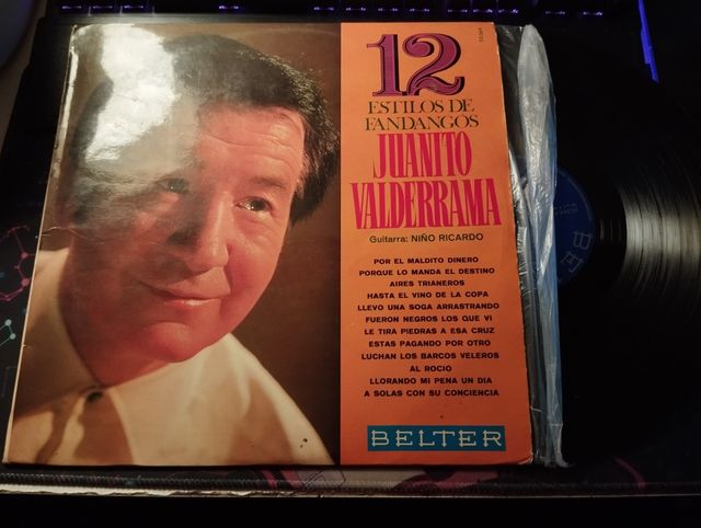 Vinilo - 12 estilos de Fandangos Juanito Valderram