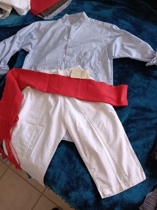 Ropa canaria típica marinera para joven