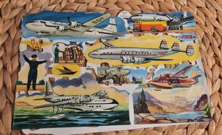 Lámina cromos troquelados