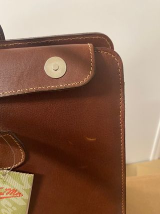 Bolso portafolios piel vacuno