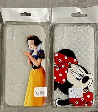 2 Fundas iPhone XS MAX > Blancanieves & Minnie