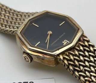 GIRARD PERREGAUX MALLA ARGENT PLACA CORREA MUJER