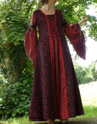 vestido medieval 