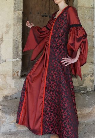 vestido medieval 