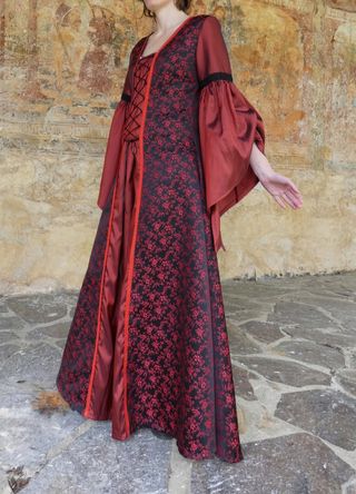 vestido medieval 