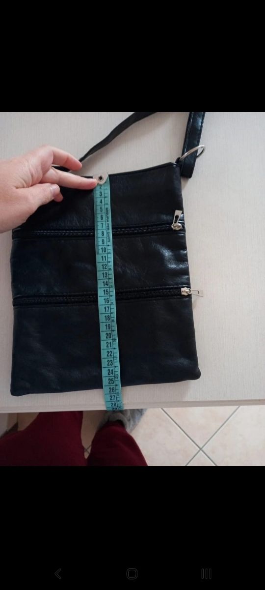 Borsa tracolla donna nera
