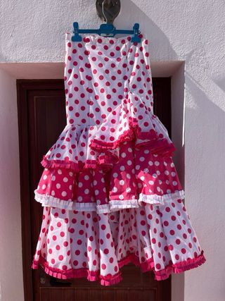 Traje gitana, talla 12