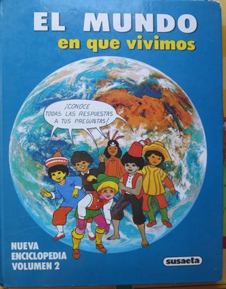Libro infantil El Mundo en que vivimos 2 volumenes