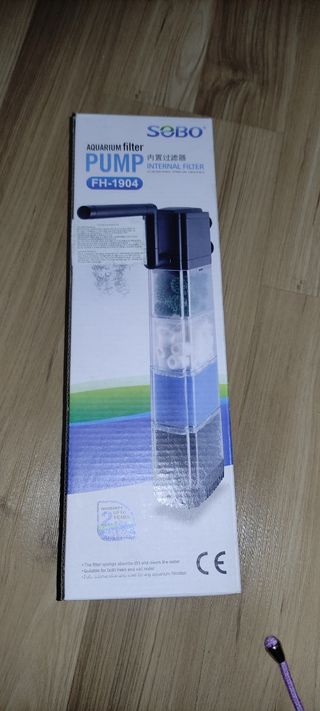 Filtro interno acuario
