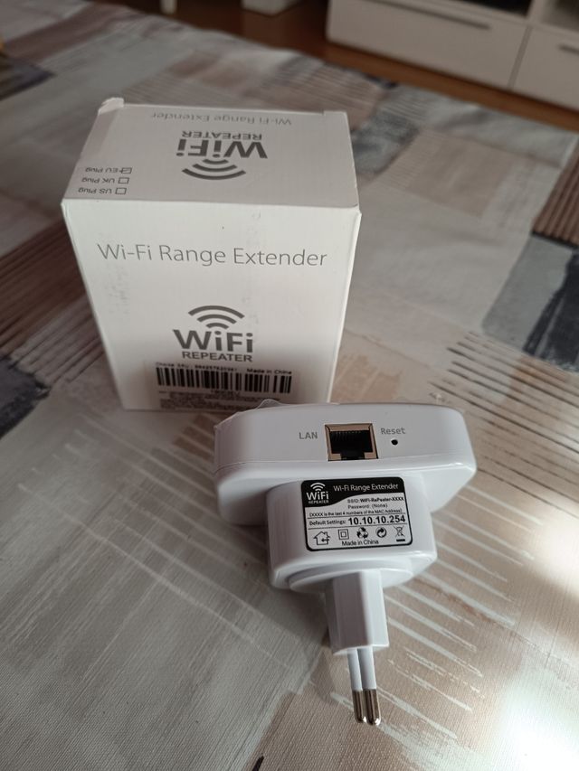 Repetidor wifi nuevo