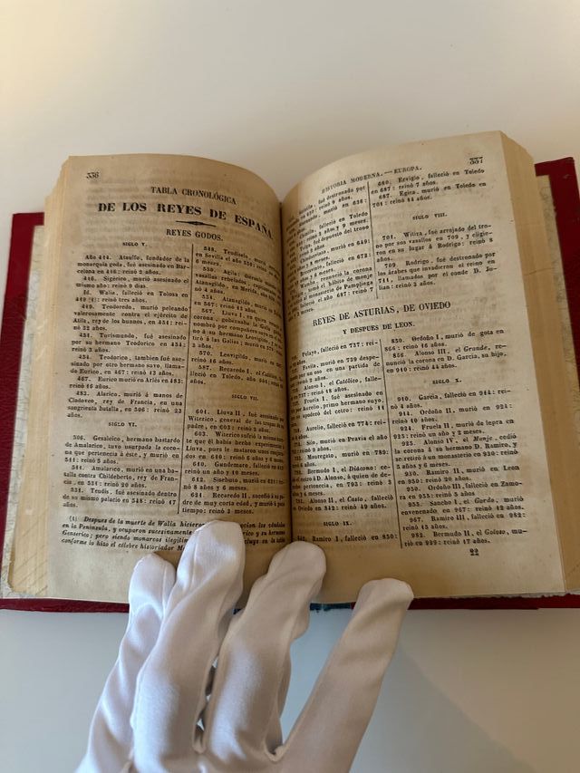 Libro antiguo Historia Universal. Año 1864