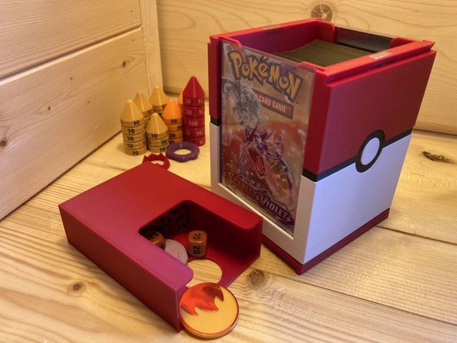 Caja para Cartas pokemon