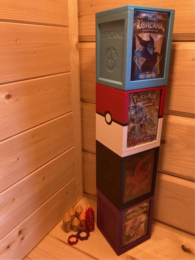 Caja para Cartas pokemon