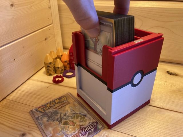 Caja para Cartas pokemon