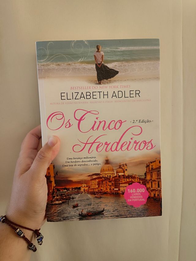 Os Cinco Herdeiros, Elizabeth Adler